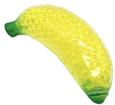 Stressballs Reliever Balls, Decompression Toy Antistress Banane Antistress Spielzeug, Soft Balls Sensory Fidget Toys Set für Kinder und Erwachsene