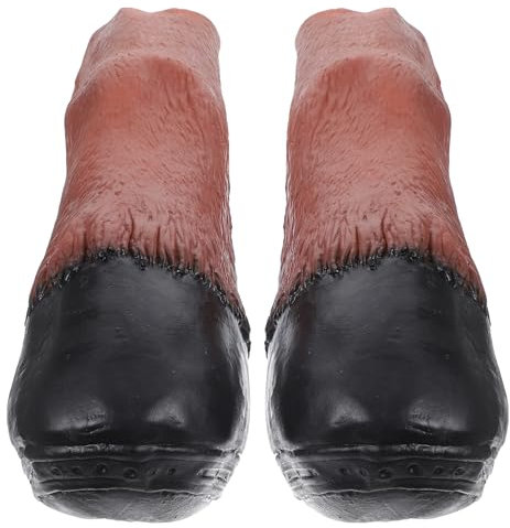 WINOMO 1 Pair Halloween Hooves Glove Horse Hooves Glove for Adult Halloween Costume, Masquerade Party Props Accessories (Light Brown)