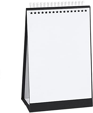 Vertikaler Schreibtisch Kalender Kraftpapier leerer Tischkalender DIY Monatskalender Schreibtischkalender Für Zuhause Büro Schlafzimmer Restaurant Desktop-Kalender Spiralalbum Malbücher