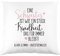 Herz & Heim® Kissen (40x40) mit herzlichem Spruch für Bruder oder Schwester, personalisiert Schwester