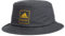 adidas Men's Lifestyle Bucket Hat, Grey Six/Bold Gold/Black, One Size