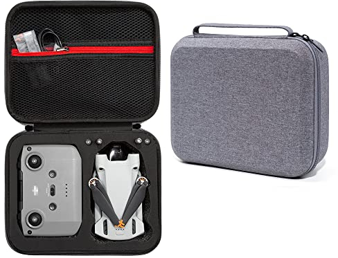 ZJRXM Tasche für DJI Mini 3 Pro Drone Zubehör, Mini 3 Pro Tragetasche Portable Handtasche Tragekoffer Case für DJI Mini 3 Pro RC-N1 Fernbedienung und Zubehör (Schwarz)