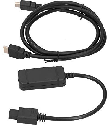 Annadue Game Console Video Adapter, N64 to Hdmi Cable Hd Multimedia Interface Converter Adapter for Ngc/N64/Snes/Sfc