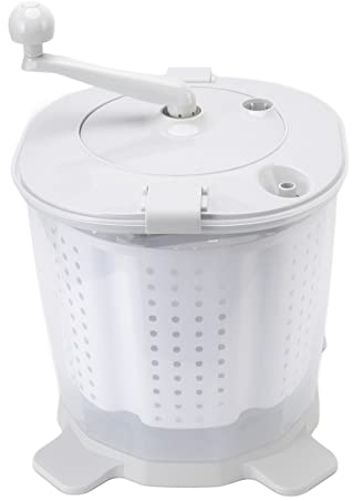 Tragbare Waschmaschine, Mini-Unterwäsche-Waschmaschine, Kompakte Waschmaschine mit USB-Kabel, Handkurbel-Waschmaschine, Manuelle Waschmaschine für Wohnmobile, Apartments und Schlafsäle