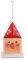 Alessi Cubocchio GJ02 15 - Weihnachtsdekoration, die den Kleinen Jungen Cubocchio Darstellt, aus Mundgeblasenem Glas in Einer Form und von Hand Dekoriert