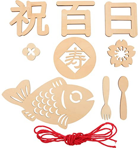 Kisangel 1set Segnale Di Legno Commemorativo Per Giorni Prop Fotografico Decorativo Per Festeggiamenti e Crescita