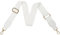 FLYAMAPIRIT Verstellbarer Schultergurt für Taschen, 3,8 cm breiter Taschengurt DIY Zubehör für Handtaschen, Tragetaschen und Umhängetaschen (Weiss)