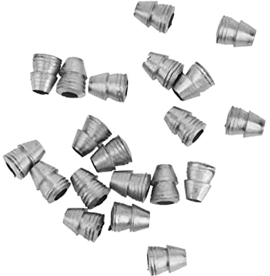 TOPINCN Reinforced Prevent Falling Off Polished Steel Wedges, Round Handle Wedge for Axe Claw Hammer Sledge 20pcs Axes Hand Tools (Diameter 10mm / 0.39in)