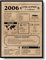 EQUIK PRODUCTS Carte de voeux d'anniversaire 2006 | Cadeau d'anniversaire | Année de naissance 2006 | Affiche d'anniversaire vintage | anniversaire homme femme (2006)