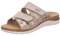 Rohde BAVIERA Damen, Frauen, Pantoletten, Slipper,Slides,Sandalen,Sommerschuhe,Freizeitschuhe,Schlupfschuhe,schluepfschuhe,Natur,42 EU