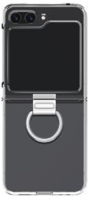 Samsung Galaxy Official Clear Case with Ring for Z Flip5