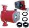 PAG Turbo GmbH® - Heizungspumpe mit 3-Stufen Drehzahlschaltung 25-40/180, 25-60/180 mit Verschraubungen (RH 25-60/180)