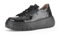 Gabor Damen Low-Top Sneaker, Frauen Halbschuhe,Best Fitting,schnürer,Plateausohle,straßenschuhe,Strassenschuhe,schwarz,40.5 EU / 7 UK