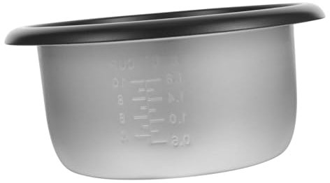 Hoement Rice Cooker Inner Pot Non-Stick 4l Replacement Pot for Electric Cookers Cooking Functions Portable Multi-use Kitchen Accessory