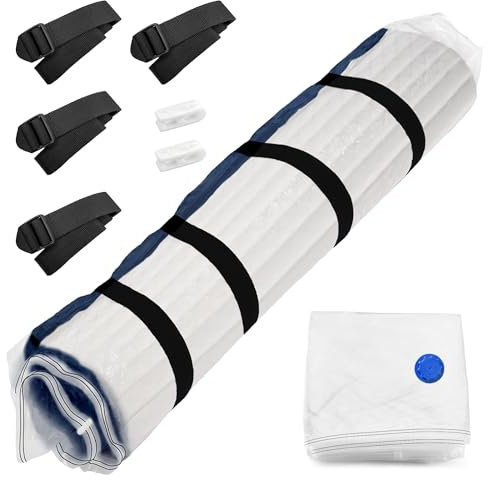 Meersburg Vacuum Storage Bag for Mattress – Vacuum Seal Bag for Memory Foam and Latex - Easy Moving, Shipping and Storage (King/Cal King)
