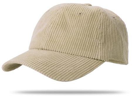 YAMEE Cappello Donna Invernale Regolabile Vintage,Berretto da Baseball Donna Velluto a Coste Caldo,Cappellino Uomo Donne con Visiera Leggero Morbido,Cappello Baseball Donne Traspirante Anti-UV