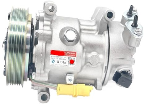 Compressore Aria Condizionata AC, Compatibile Con Peugeot, 207 307 408 508 5008 308, Compatibile Con Citroen, C2 C4 9678656080 9678038980 9819711680 6453ZY 6453ZX
