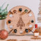 Zilimontt Christmas Wine Holder,Wooden Advent Tree,Mini Bottles Holder Countdown Wine Bottle Rack,Christmas Advent Calendar Christmas Decorations(1)