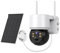 KKENZA Solar Camera WIFI Outdoor 4MP HD Security CCTV Waterproof Night Vision PIR Human Detect PTZ Camera With Solar Panel(4MP ADD 32G)