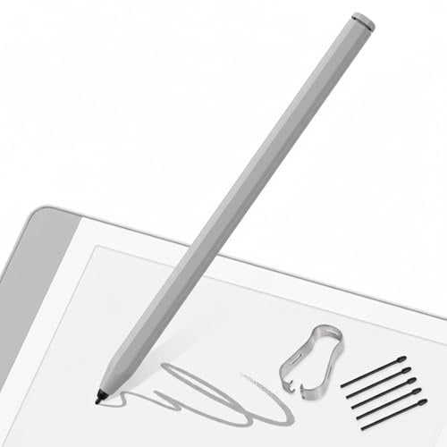 Stylet pour Remarkable 2, Stylet EMR avec Gomme, Niveau de Pression 4096 | Sensible à l'inclinaison, Rejet de Paume et Adsorption Magnétique, Stylus pour Remarkable 2/1/Kindle Scribe