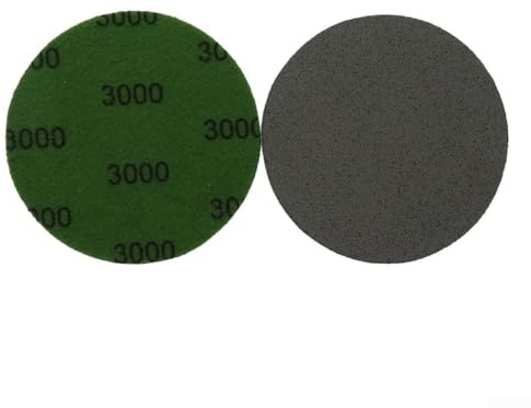 P3000 Schaumstoff-Schleifscheiben, 10 Stück, 75 mm, Schleifpads für die Entfernung von Auto-Klarlack-Kratzern