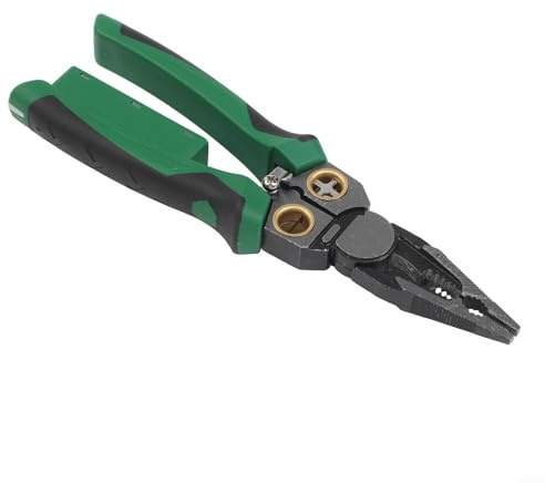 Pince à dénuder électrique 8 en 1 avec testeur de tension, coupe-câble multifonction pour électricien, couture, outils de bricolage