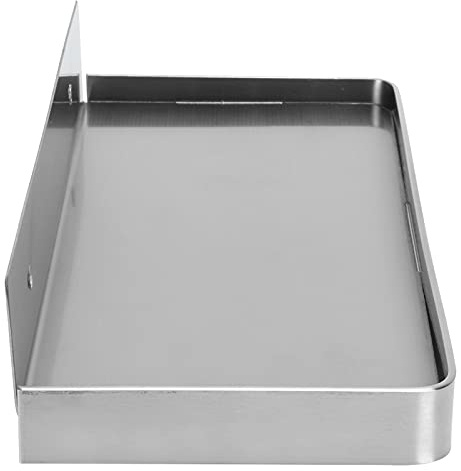YWBL-WH Support de Téléphone Mural en Acier Inoxydable, Support de Téléphone de Salle de Bain et étagère à Serviettes pour Toilettes 7,3 X 3,5 Pouces Noir, Organisateur Peu Encombrant pour Douche et