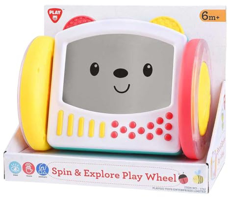 PlayGo Aktivitätsrolle sensorisches Spielzeug bunt für Babys