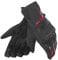 Dainese-TEMPEST UNISEX D-DRY SHORT Handschuhe, Schwarz/Rot, Größe XXL