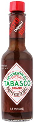 TABASCO Roasted Pepper Hot Sauce 150ml - Roasted Red Chilli BBQ Sauce - Premium Seasoning Booster Perfect for marinades, barbecues and everyday dishes.