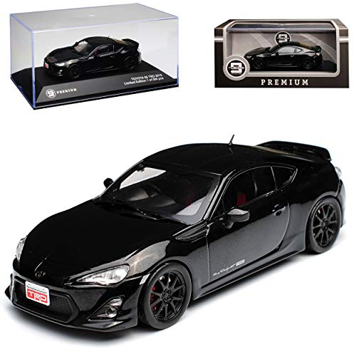 Ixo T*o*y*o*t*a GT86 TRD Schwarz Ab 2012 limitiert 1 von 500 Triple 9 1/43 Modell Auto