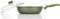 Risoli Dr Green Extra Induction Padella Alta cm 24 con Coperchio Manico Bachelite Antiaderente Greenstone