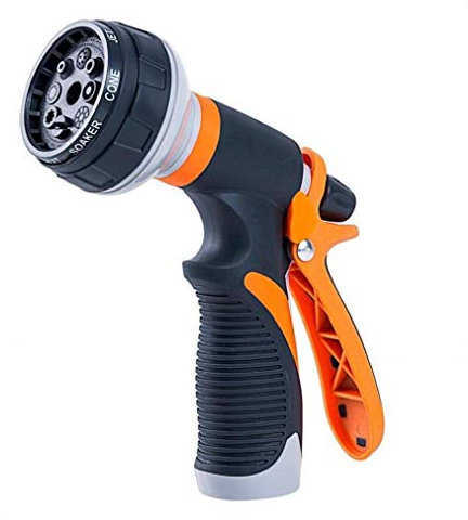 Nueva 8 patrones de la manguera de agua de lavado de coches boquilla de riego del jardín rociado de alta presión riego por aspersión de agua de la planta Herramientas