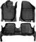 fussmattenprofi.com Auto Fussmatten Kompatibel mit Dacia Sandero (2.Gen) Baujahr 2012-2020 I 100% Passgenau Geruchlos Allwetter Fussraumschale I 5D Premium TPE Fußmatten Set