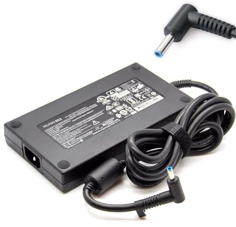 19.5V 10.3A 200W Laptop Adapter Power Supply for HP ZBook 17 G5 HP OMEN 15 15t Laptop HP OMEN 17 17t Laptop TPN-CA03 TPN-DA10 ADP-200HB B W2F75AA