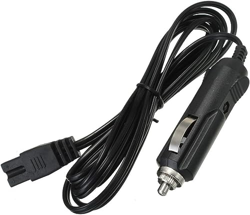 Pceewtyt 2m 12V Ersatz Auto Kühlbox Kühlschrank Zigarettenanzünder 2 Pin Ladekabel