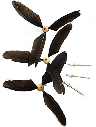 ART-CRAFT Ersatzpropeller Ersatzfedern mit 3 Stiften für Windspiel Möwe Vogel Schwein und viele mehr