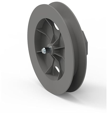 Gurtscheibe mit Zapfen 170 mm für Rollladen Gurt 22 mm, für 8-Kant-Welle SW 60