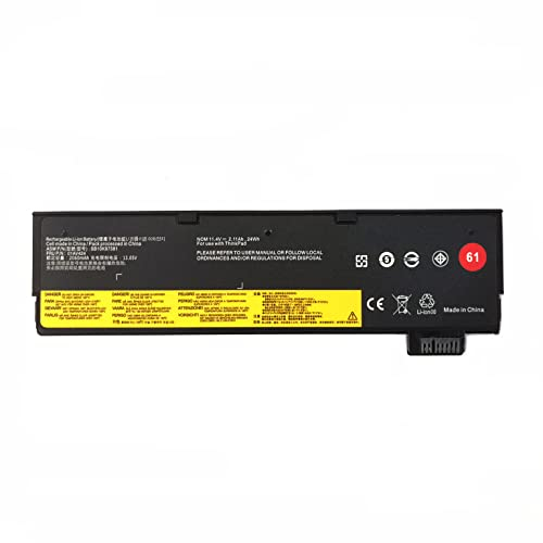 7xinbox 11.4V 24Wh SB10K97580 SB10K97579 SB10K97581 SB10K97597 01AV422 01AV423 01AV424 01AV452 Laptop Battery Replacement for Lenovo ThinkPad A475 A485 T4 70 T57070 T480 T580 P51S P52S TP25,61