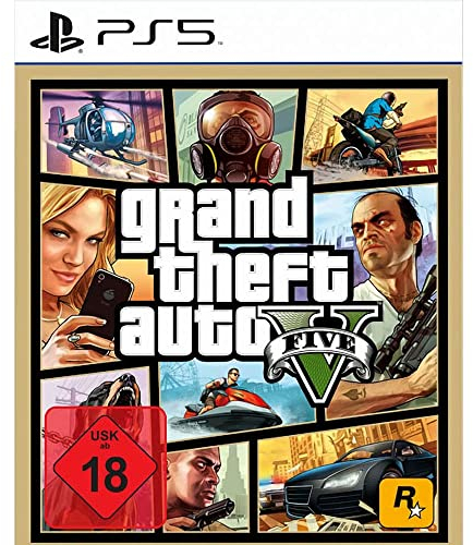 GTA 5 - Grand Theft Auto V für PS5 (100% UNCUT) (Deutsche Verpackung)