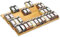 KitHero Spice Drawer Organzier,4 Tiers- 8Pcs Bamboo Spice Rack Tray Insert for Cabinet Drawer Countertop, Kitchen Seasoning Storage Drawer Organization,22 Wide x 15.8 Deep （Hold UP To 48 Jars