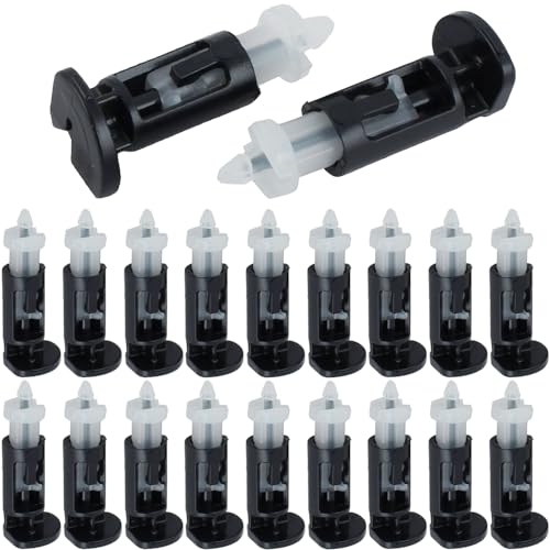 Xiatiaosann Heatsink Mount Pin, Fan Coolers Mount Pins Durable Push Screw Fastener für Kühlung Fan LGA 775 Sockel (20 Pack)