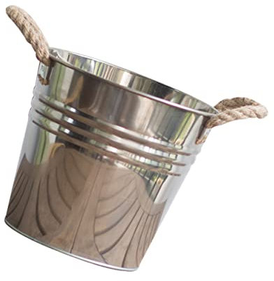 Toddmomy Pots De Fleurs Suspendus avec Poignée en Corde Style Rétro pour Décoration