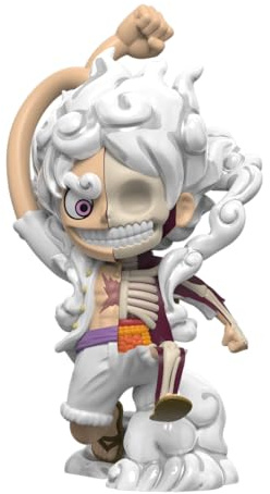 Mighty Jaxx XXRAY Plus - One Piece: Luffy Gear 5 | 22,8 cm große Vinyl-Sammelfigur in limitierter Auflage