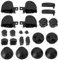 SG Store 2 Set Di Pulsanti Del Controller Per Console Di Gioco Pulsanti Di Ricambio In Plastica Compatibile Con Nintendo GameCube NGC (nero)