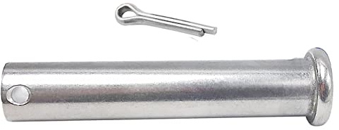 Dowel Pin,Flat Head Cylindrical Pins Position Hole Dowel Matching Cotter Metric Flange Machine Fastener Stainless Steel(M10 x 100mm)