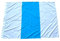 Bandiera BIANCO e AZZURRA per tifoso squadre rioni città Lazio Napoli misura grande cm. 100 x 140 BGBA100X140