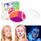 LOPHE Pintura Corporal y Facial, 3 Colores en 1 Pintura de Cara Niños, Pintacaras Seguro, No Tóxica, Profesional Acuarela para Halloween, Carnaval, Cosplay Maquillaje y Pintar Barriga (Fluorescente-A)
