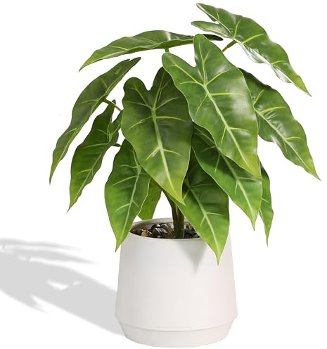 LUWENER Fake plants in White Pot 13 Artificial plants indoor