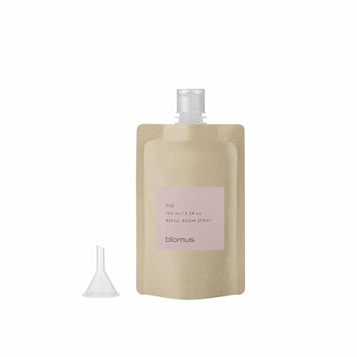 blomus Raumspray Nachfüllset -FRAGA- | Farbe Rose Dust | Duft Fig | 100 ml | Zum Nachfüllen des Raumsprays; Maße 2,5 x 9 x 15,5 cm
